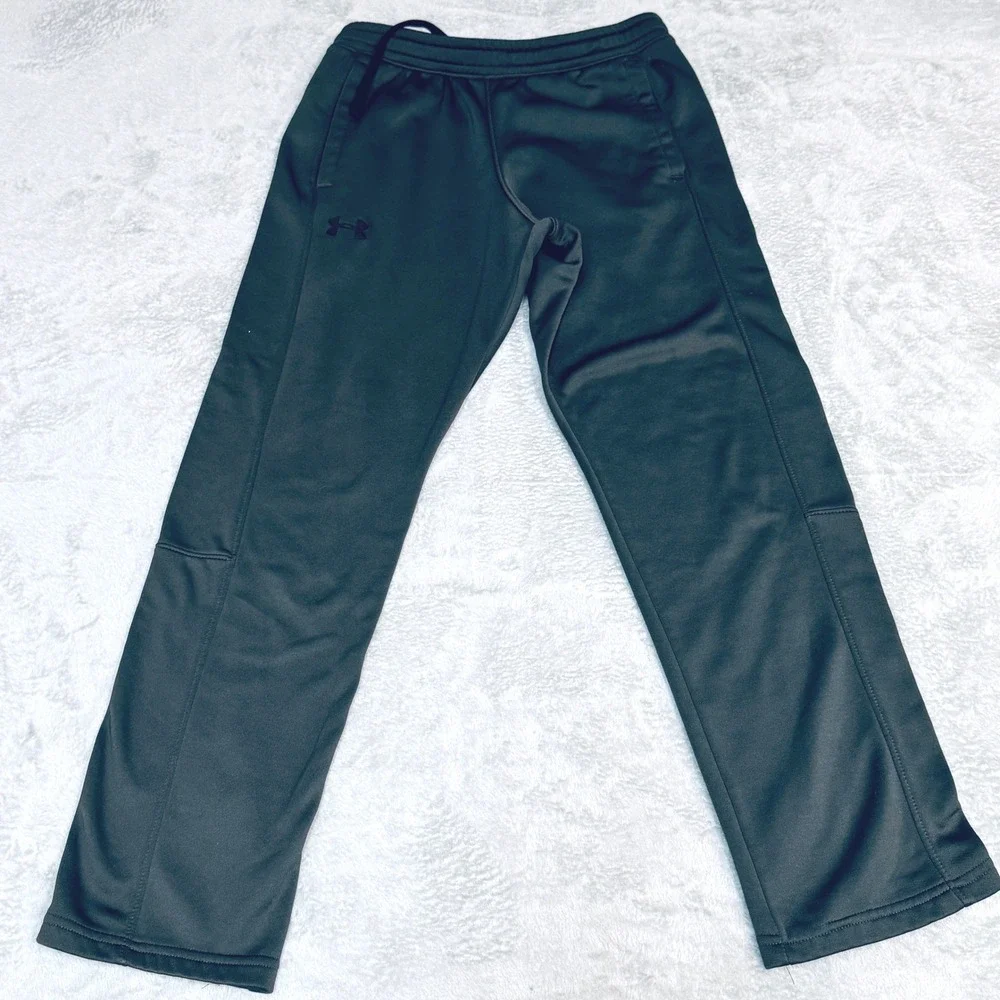 Under‎ Armour Green Athletic Jogger Pants Med. Performance Training Drawstring